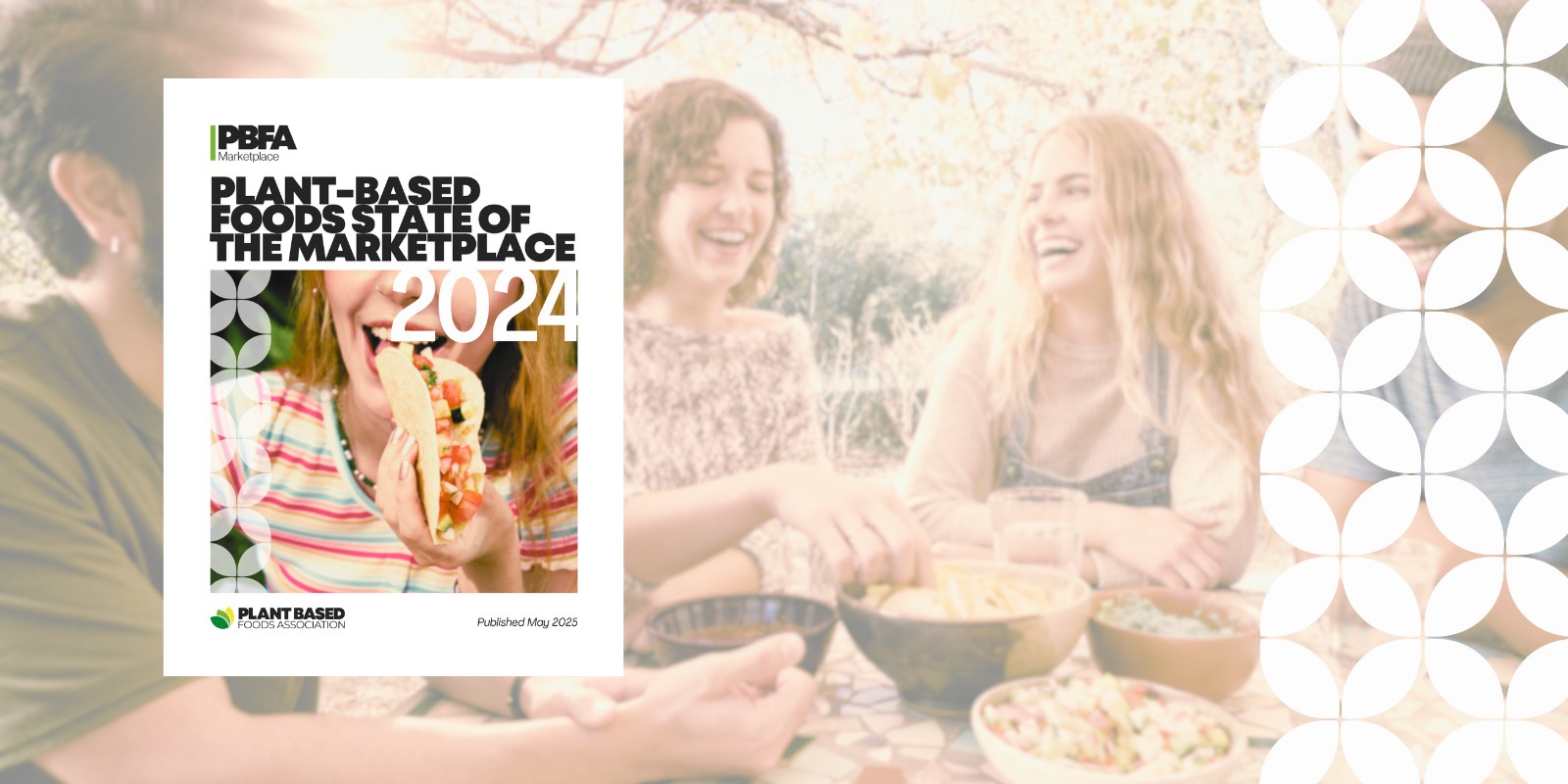 Cover page of PBFA's Plant-Based Foods State of the Marketplace report for 2024.