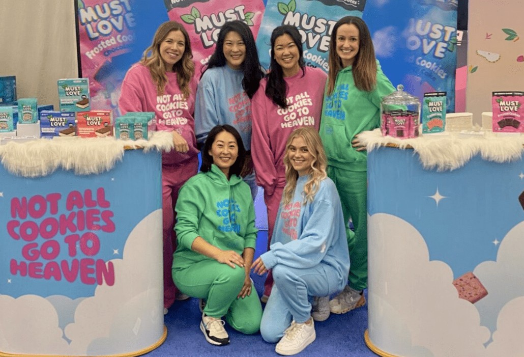 The Must Love team at a trade show