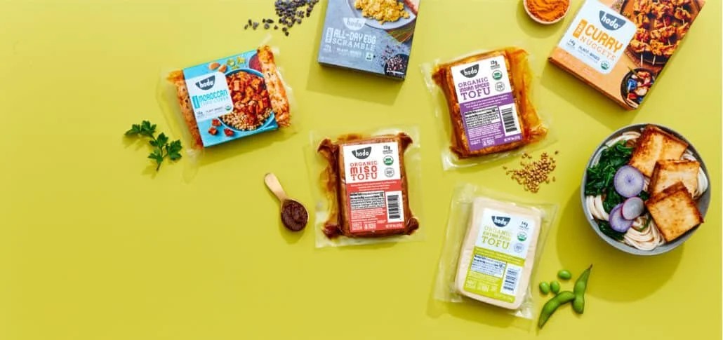 Multiple packages of Hodo products