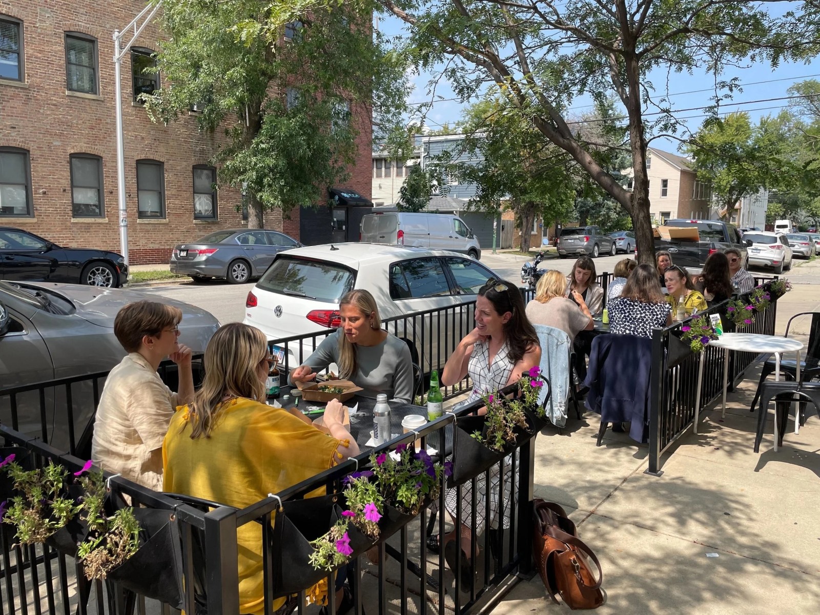 PBFA members and staff at a special member luncheon hosted at Liberation Kitchen in Chicago