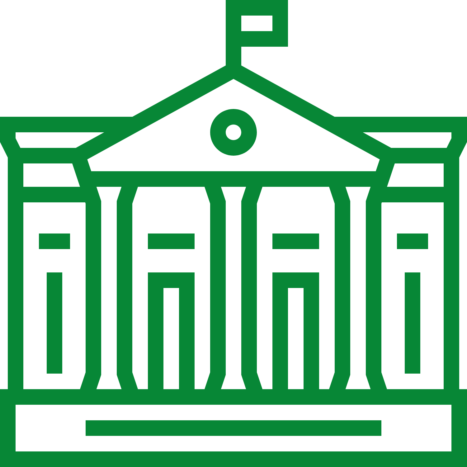 Icon of a government building