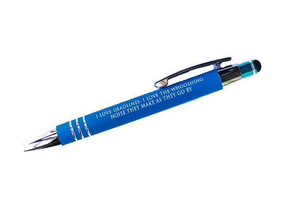fly paper products douglas adams quote stylus pen