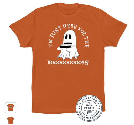 I'm here for the BOOOOKS tshirt in autumn