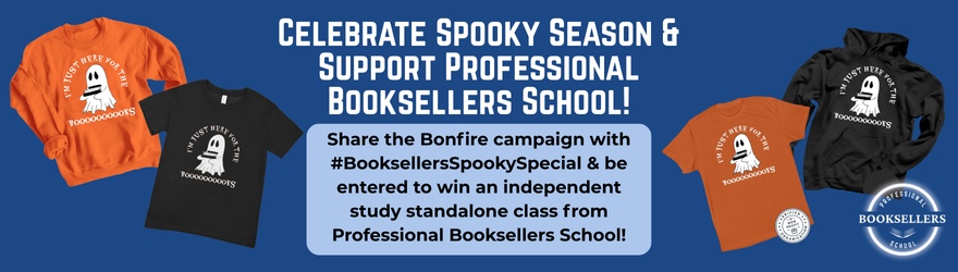 professional booksellers school spooky special