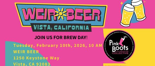 San Diego Collaboration Brew Day - WEIR BEER