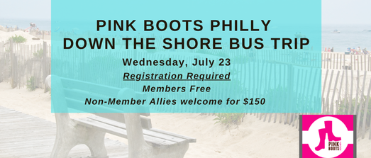 Philadelphia Chapter Down the Shore NJ Bus Trip
