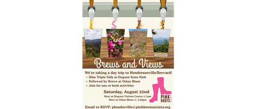 Asheville Chapter Brew and View August Meet Up