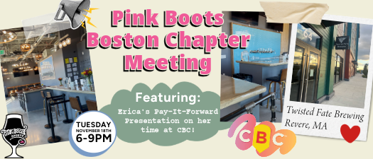 Boston: Let's Chat CBC at Twisted Fate Brewing