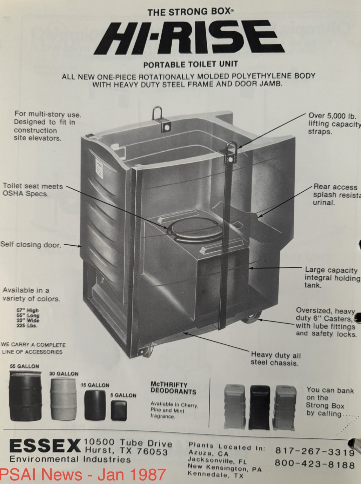 Essex Environmental Strongbox