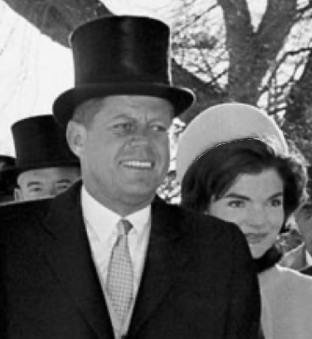 John F. Kennedy and Jackie Kennedy