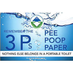 3 P's Decal Qty. 250