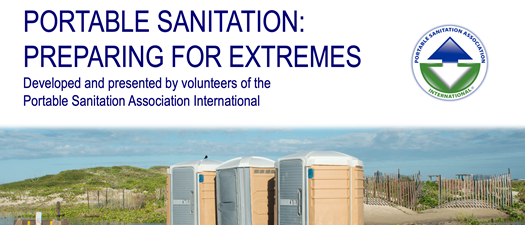 Portable Sanitation & Preparing for Extremes - Heat & Warm Weather - May 6 - 10:00 AM CDT