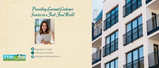 Providing Gourmet Customer Service in a Fast-Food World 