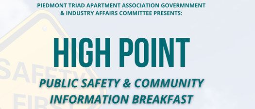High Point Safety & Community Information Breakfast