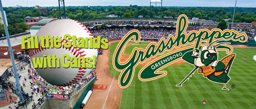 2026 Fill the Stands With Cans: @ Greensboro Grasshoppers  