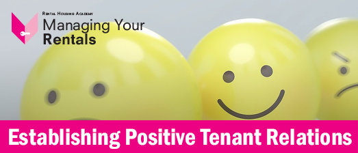 Establishing Positive Tenant Relations