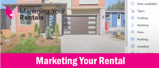 Marketing Your Rental