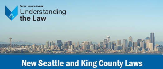 New Seattle and King County Laws