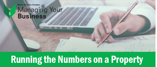 Running the Numbers on a Property