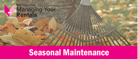 Seasonal Maintenance I ONLINE ONLY