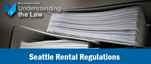 Seattle Rental Housing Laws - Part 1