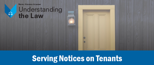 Serving Notices on Tenants