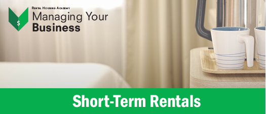 Short-Term Rentals I ONLINE ONLY