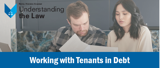 Working with Tenants in Debt through ERP