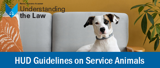 HUD Guidelines on Service Animals 