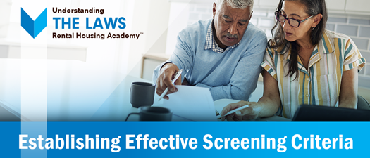 Establishing Effective Screening Criteria