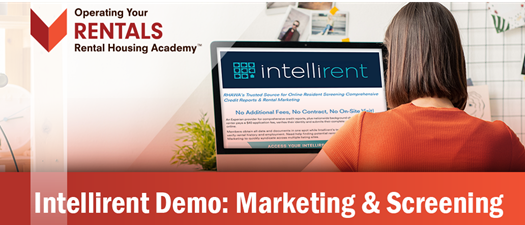 Intellirent Demo: Marketing and Screening 