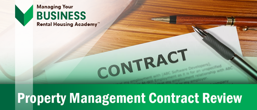 Property Management Contract Review