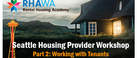 Seattle Housing Provider Workshop - Part 2 (CRE)