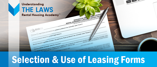 Selection and Use of Leasing Forms