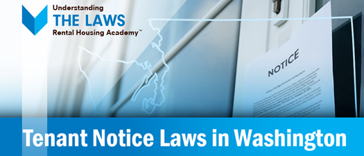 Tenant Notice Laws in Washington