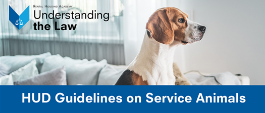 HUD Guidelines on Service Animals