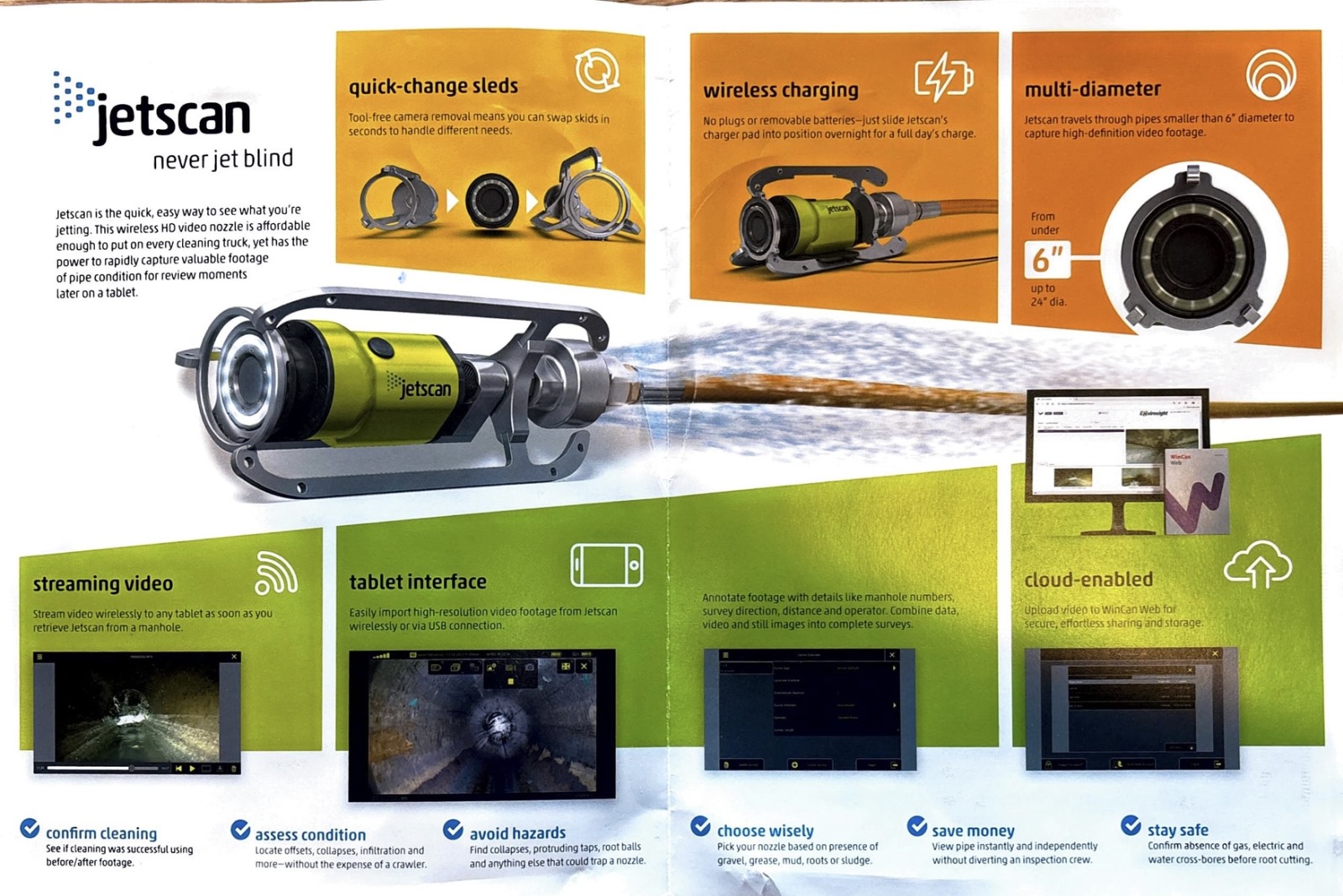 Pipeline Inspection Camera System