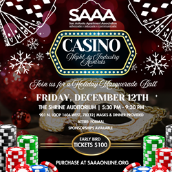 2025 SAAA Casino Night & Industry Awards Event Weekend Gambler