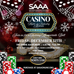 2025 SAAA Casino Night & Industry Awards Event Casino War Table Sponsor