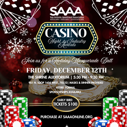 2025 SAAA Casino Night & Industry Awards Event Drink Ticket Sponsor