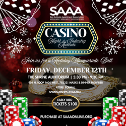 2025 SAAA Casino Night & Industry Awards Event Roulette Wheel Sponsor