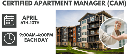 2026 April - Certified Apartment Manager (CAM)  
