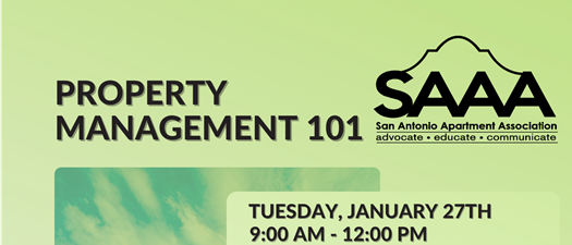 2026 January - Property Management: 101