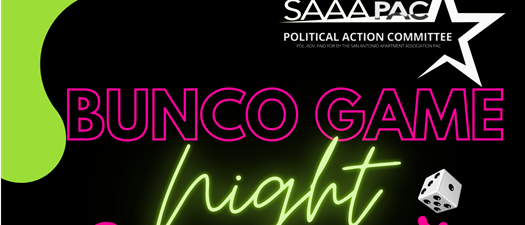 2025 PAC Bunco Game Night