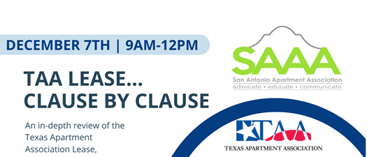 TAA Lease Clause by Clause