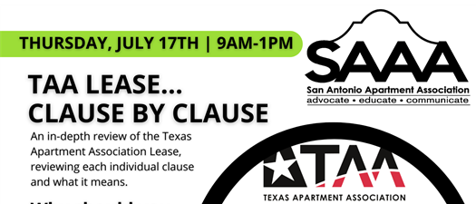 2025 July - TAA Lease With the Best:  An In Depth Review of The TAA Lease Forms