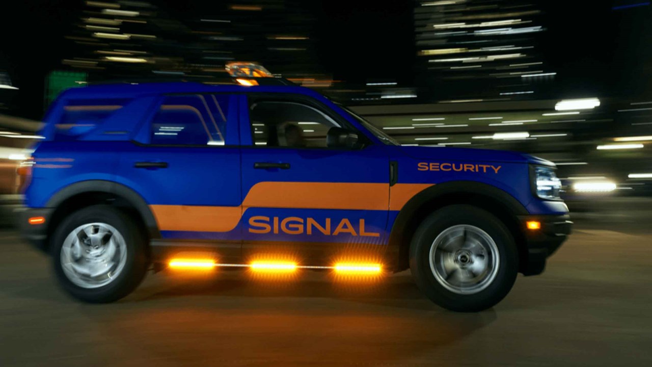 Bronco Patrol Vehicle