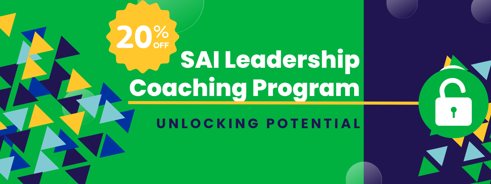 SAI Leadership Coaching Program 20% off
