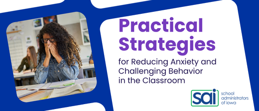 Practical Strategies for Reducing Anxiety and Challenging Behavior in the Classroom