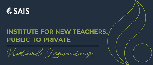 2024 Institute for New Teachers: Public-to-Private